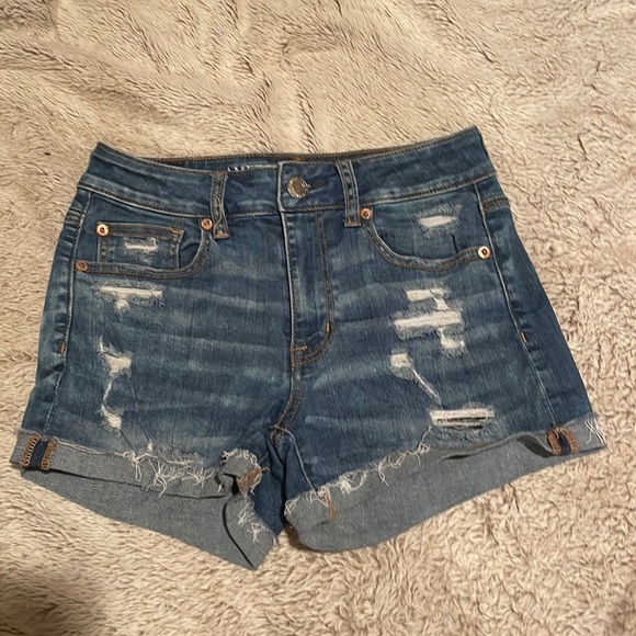 Pants - American eagle high rise shortie